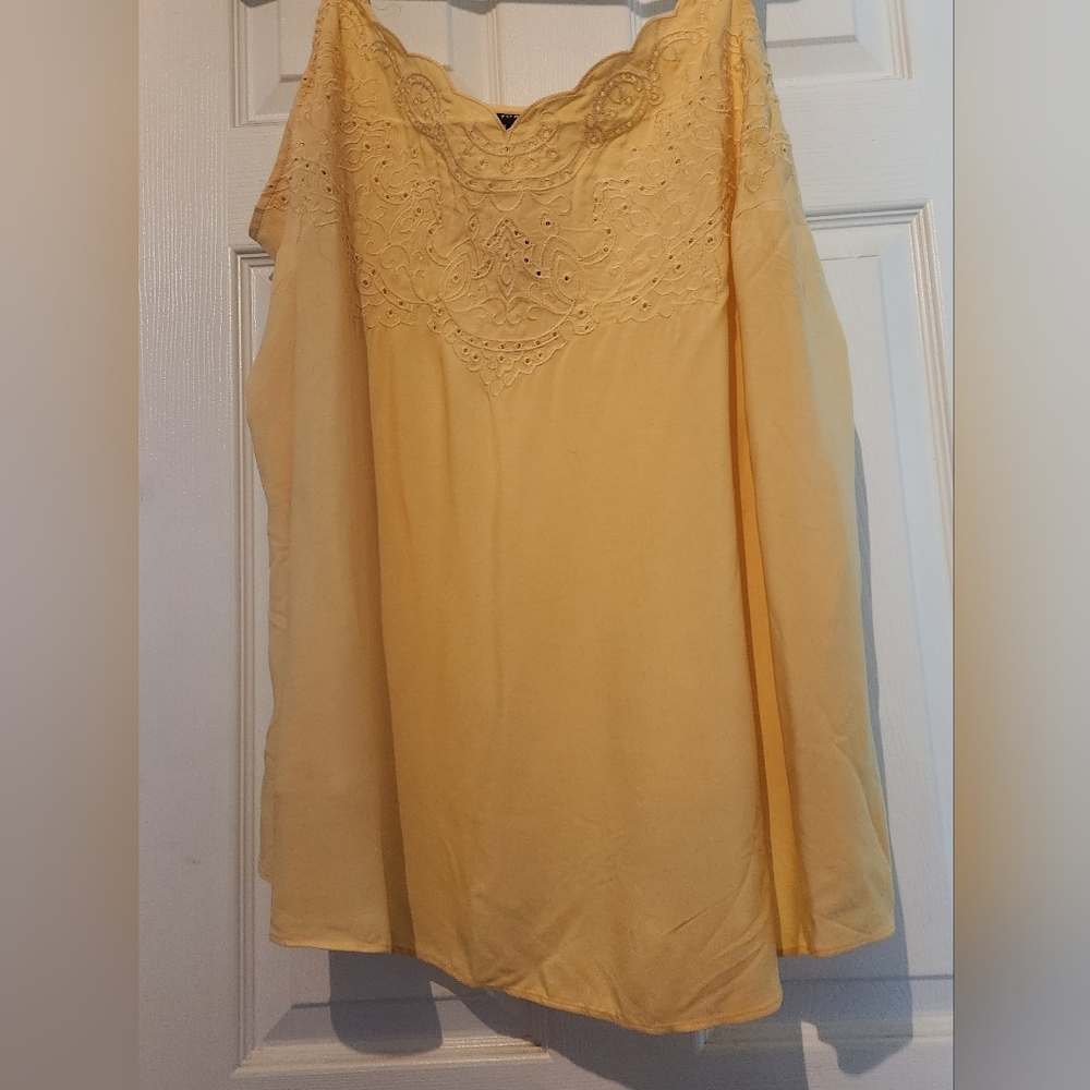 Yellow tank top